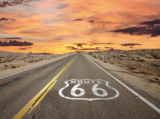 Route 66, ruta 66, The main street of america, the mother road, will rogers highway, viaje por carretera en estados unidos